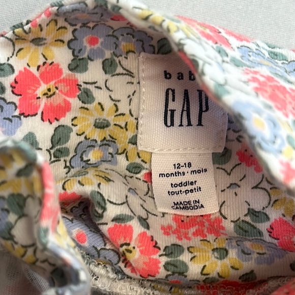 GAP - Pink and Red Ruffled Tiered Sundress - Picture 2 of 4